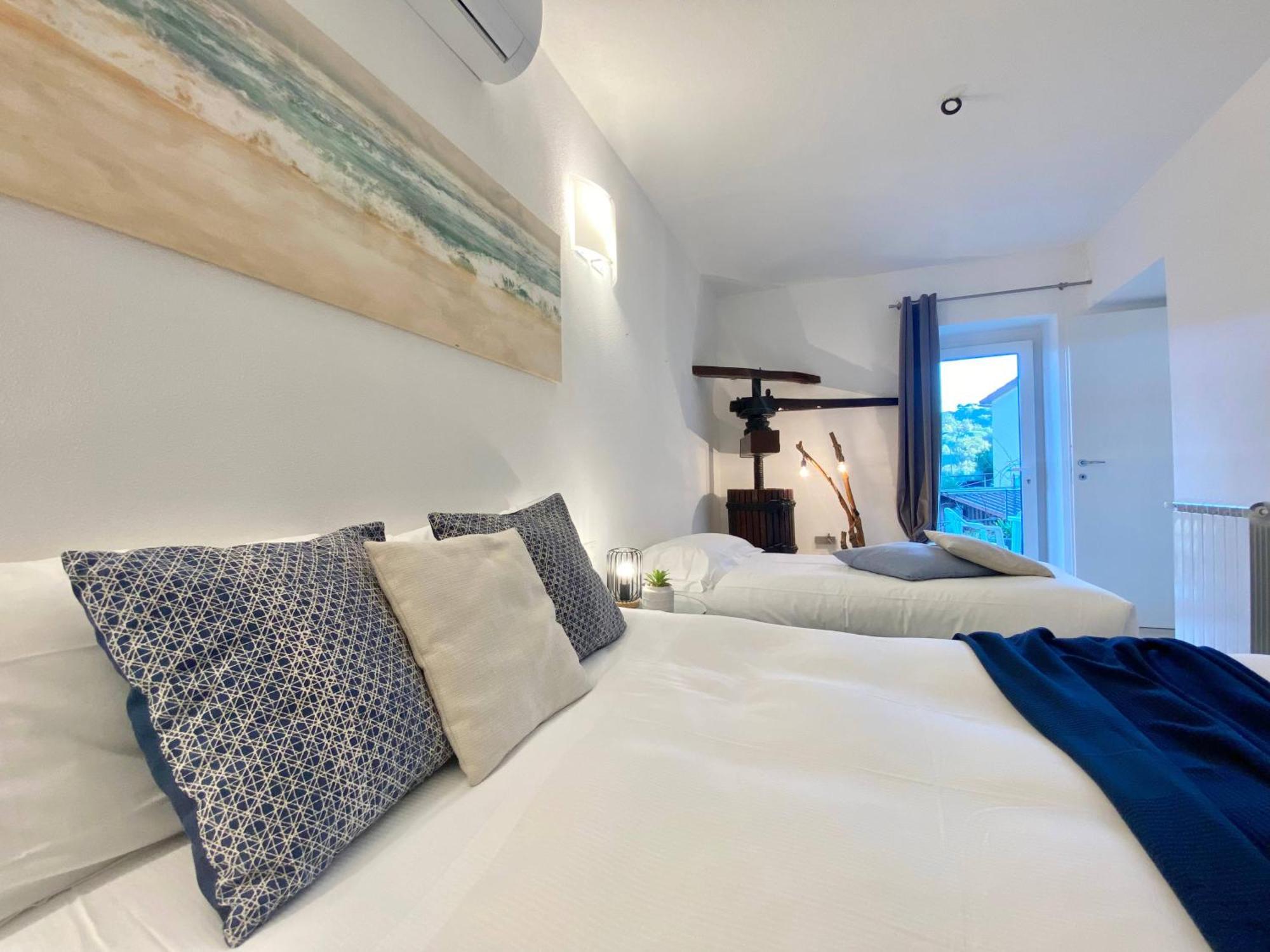 Alla Casa Rosa, Peaceful Apartment Surrounded By Greenery With Free Parking, Wifi & Air Conditioning Rapallo Exterior foto