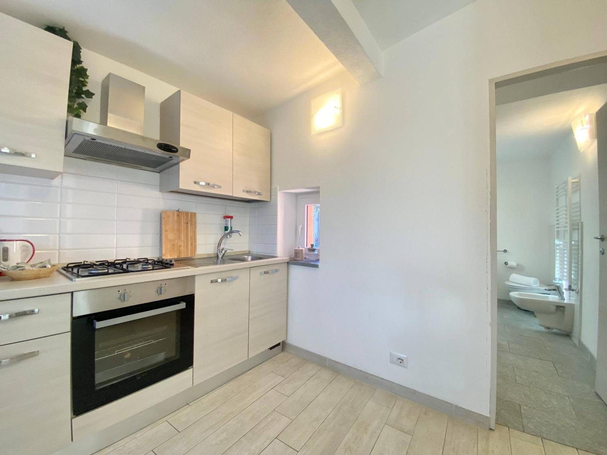 Alla Casa Rosa, Peaceful Apartment Surrounded By Greenery With Free Parking, Wifi & Air Conditioning Rapallo Exterior foto